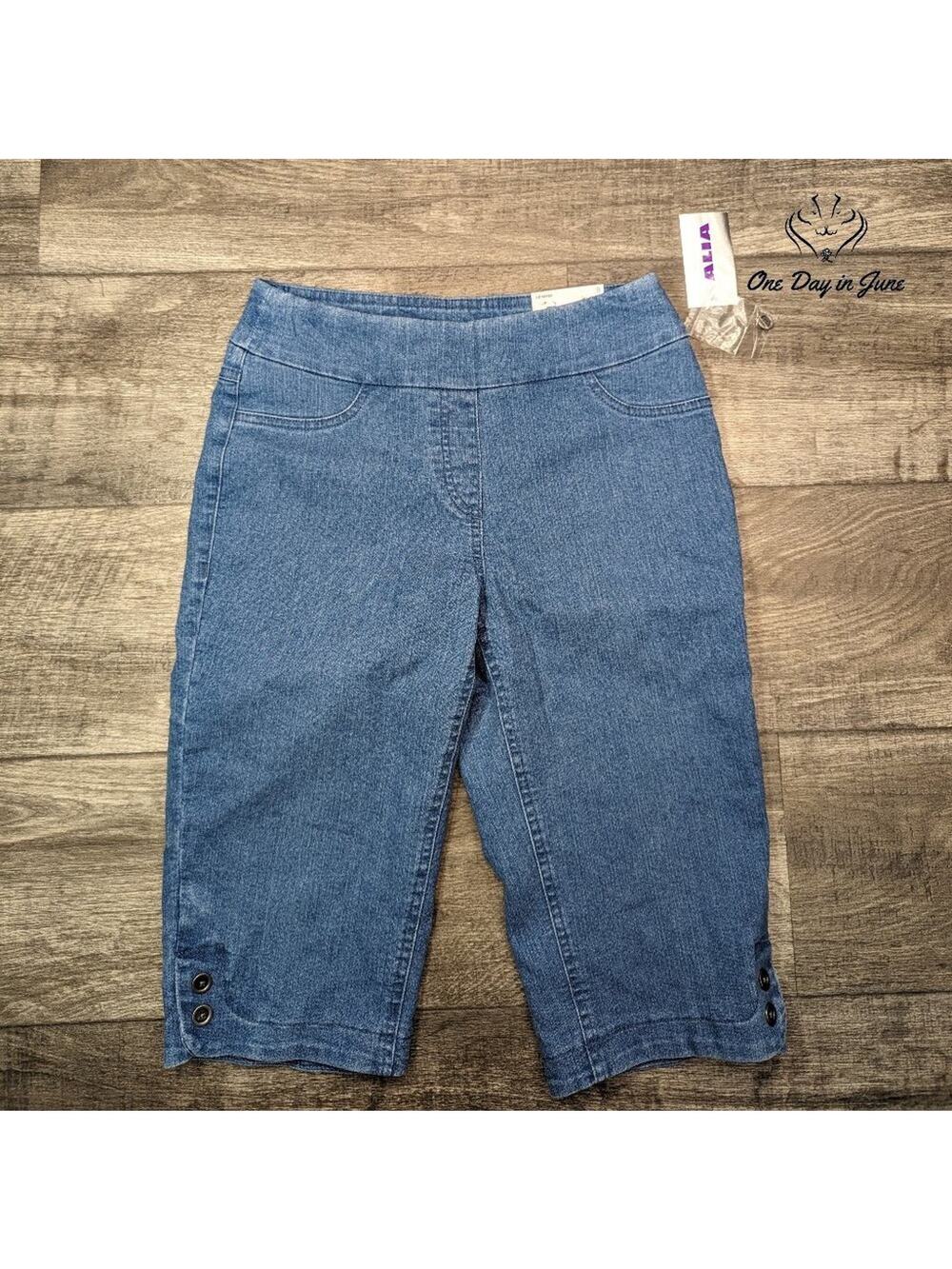Alia Skimmer Capri Jeans Size 8